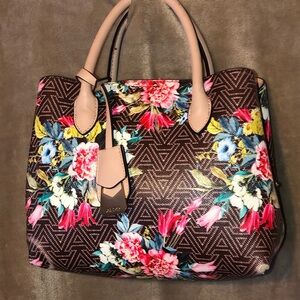 Floral Patterned Tote Bag